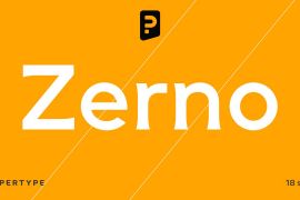 Zerno Extra Light Italic