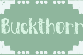 Buckthorn Shapes