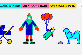 Oh Icons Pets Black