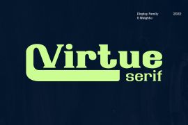 Virtue Serif Black