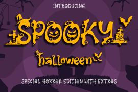 Spooky Halloween Italic