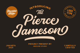 Pierce Jameson Sans Bold