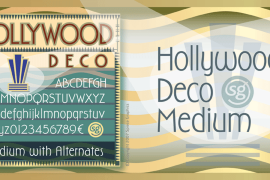 Hollywood Deco SG Medium