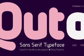 Quta Rounded Bold Rounded