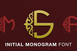 Initial Monogram Regular