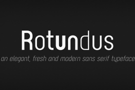 Rotundus Black Italic