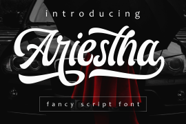 Ariestha Script Regular