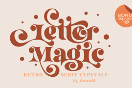 Letter Magic Ornaments