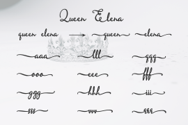 Queen Elena Regular