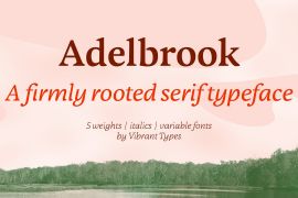 Adelbrook Book Italic