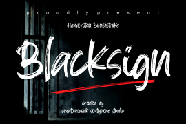Blacksign Regular