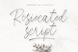 Rosiecated Script
