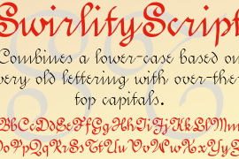 SwirlityScript Bold