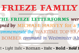 Frieze Bold Italic