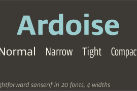 Ardoise Std Narrow Extra Bold
