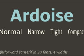 Ardoise Std Tight Bold