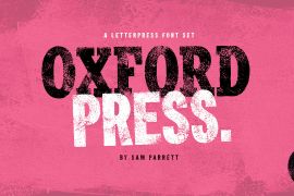 Oxford Press Serif Clean