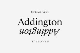 Addington CF Extra Bold Italic