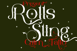 Rolls Sling Italic