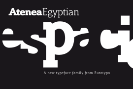Atenea Egyptian Bold Italic