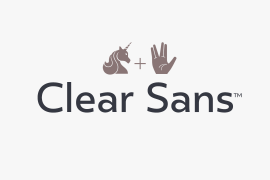 Clear Sans SemiBold Italic