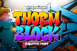 Thorm Block Graffiti