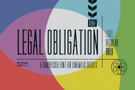 Legal Obligation Serif Bold