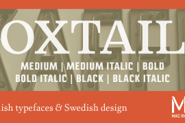 Oxtail OT Black Italic