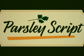 Parsley Script Regular