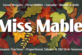 Miss Mable Regular Italic