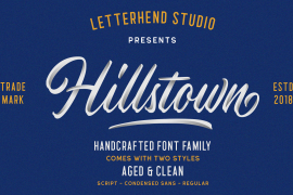Hillstown Script Clean