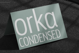 Orka Condensed Bold