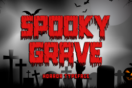 Spooky Grave Italic