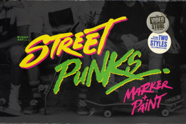 Street Punks Paint Underlines
