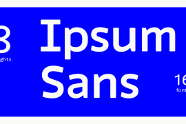 Ipsum Sans 500