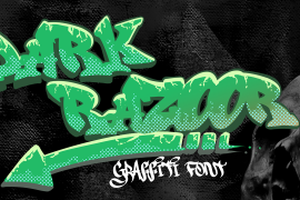 Dark Razoor Graffiti Regular