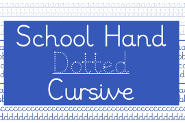 School Hand Cursive