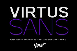 Virtus Sans Bold Italic