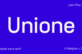 Unione Black Oblique Rounded