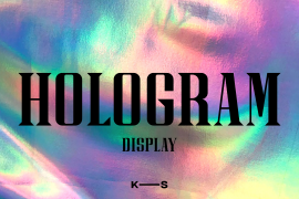 Hologram Display Sans