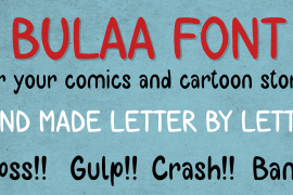 Bulaa Bold Italic