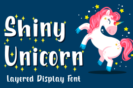 Shiny Unicorn Display