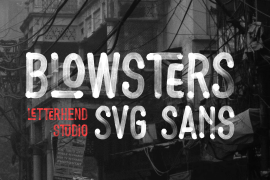 Blowsters SVG Font