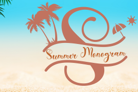 Summer Monogram Monogram
