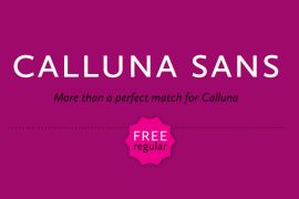 Calluna Sans Regular