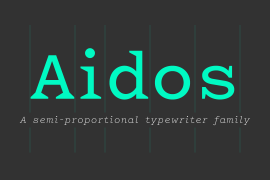 Aidos Bold Italic