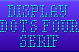 Display Dots Four Serif Display Dots Four Serif