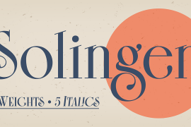 Solingen Extra Bold Italic