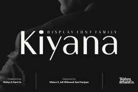 Kiyana Display Black