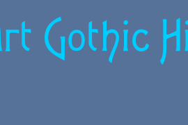 Art Gothic Hi H